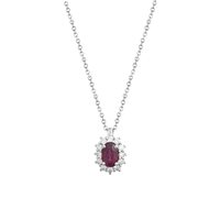 Halskette Buonocore Dame Forever 2.0 in Weißgold Diamante 1617C02MW - 1617C02MW